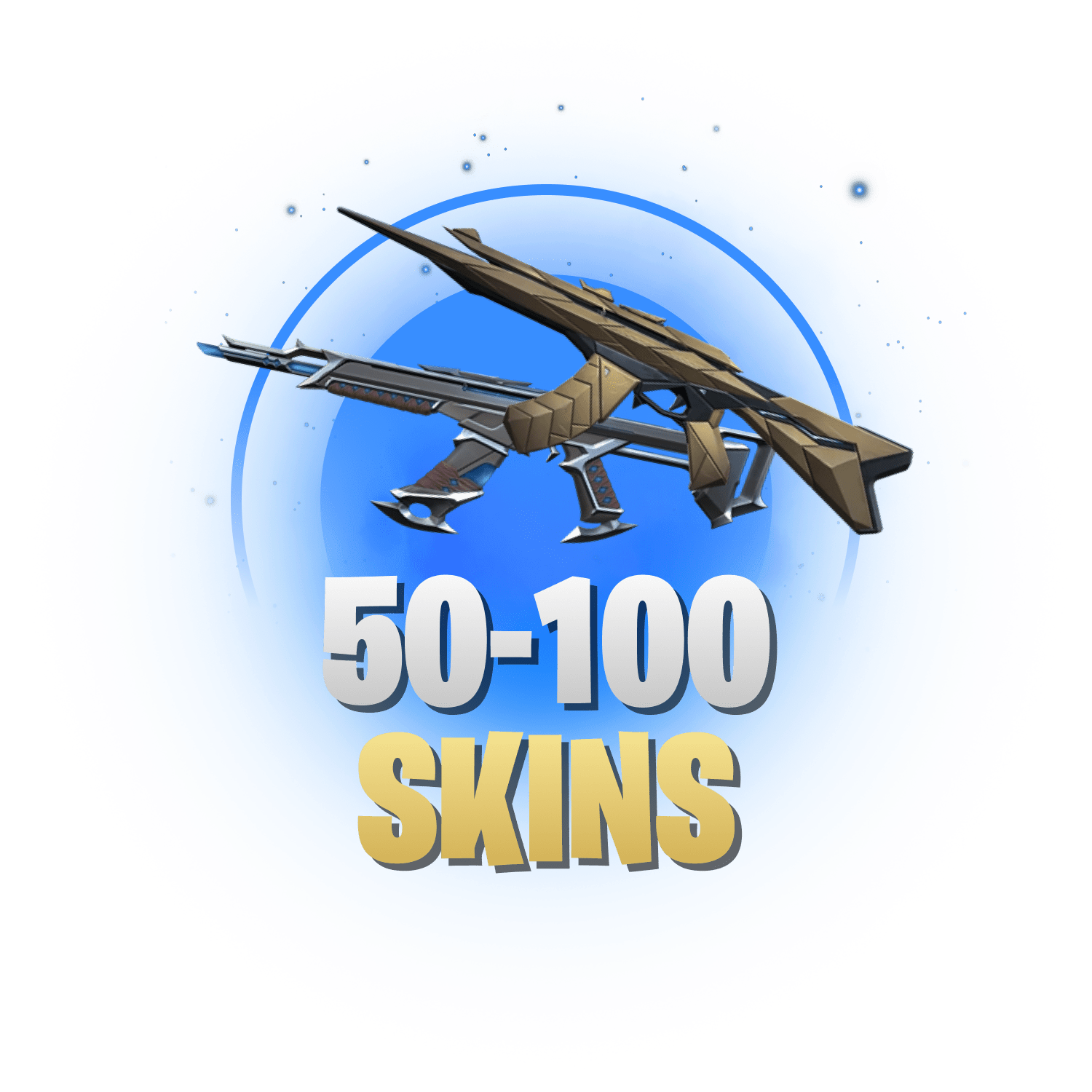 50-100 Skins Valorant Account with Full Access