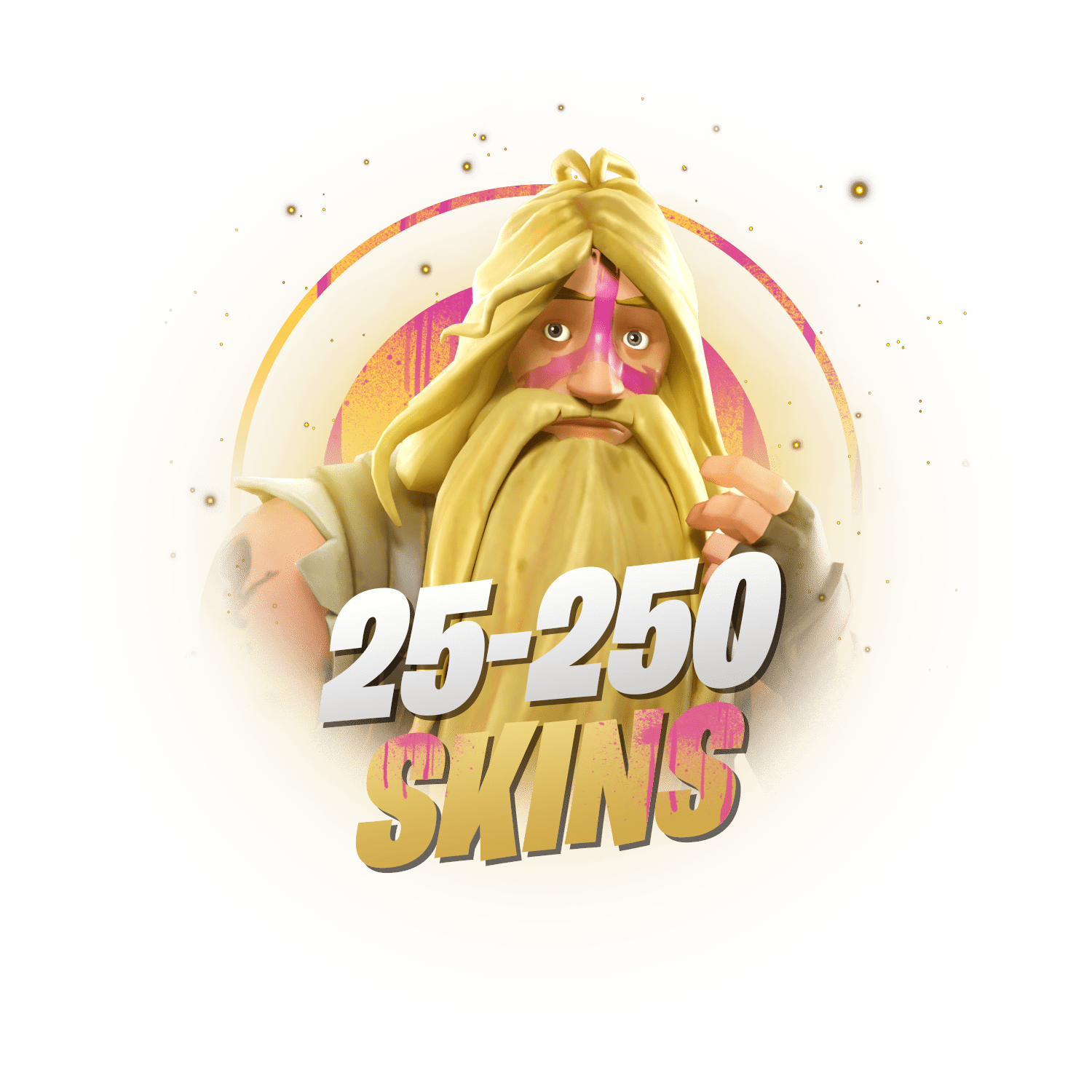 25-250 SKINS WITH RANDOM RARE SKIN