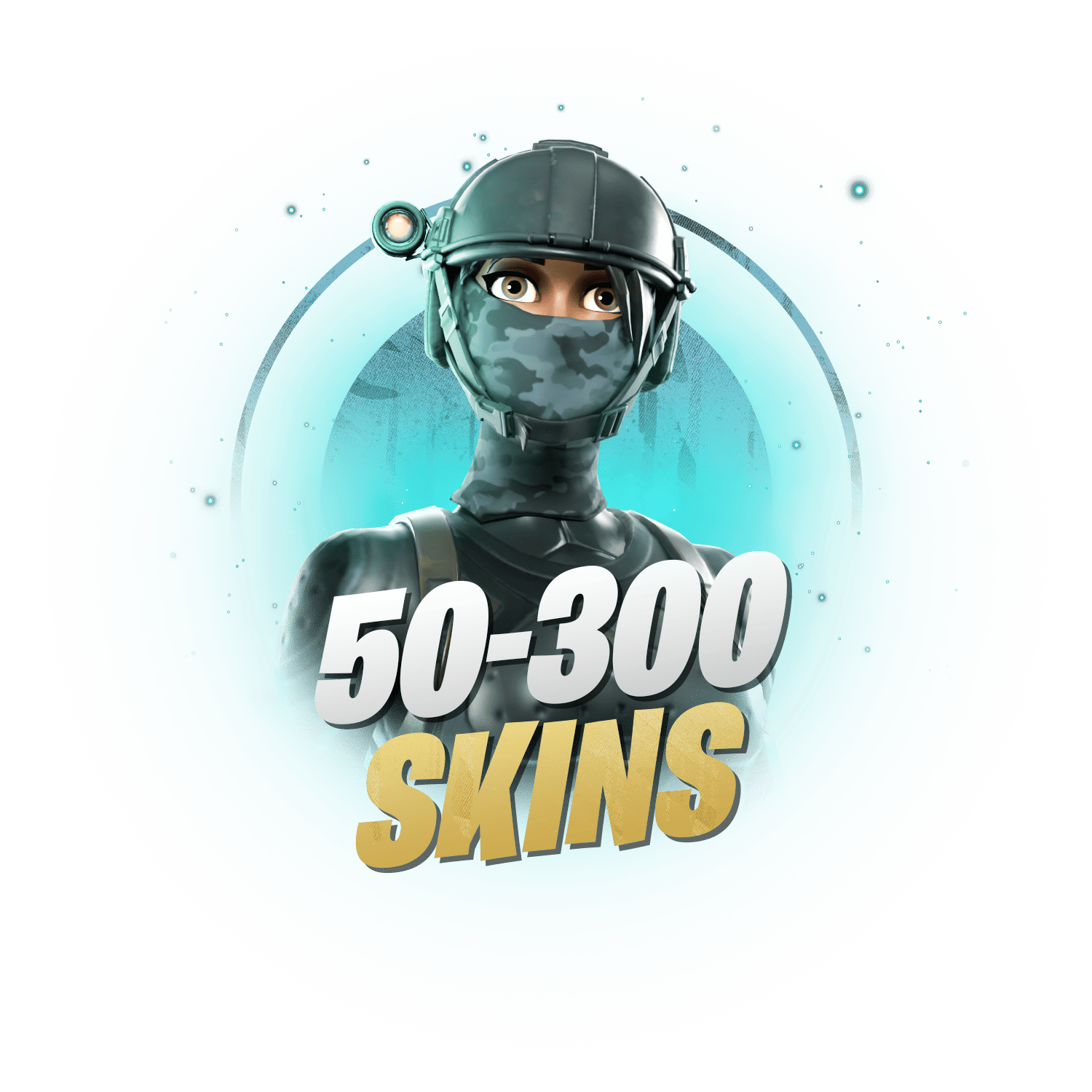 50-300 SKINS WITH RANDOM RARE SKIN