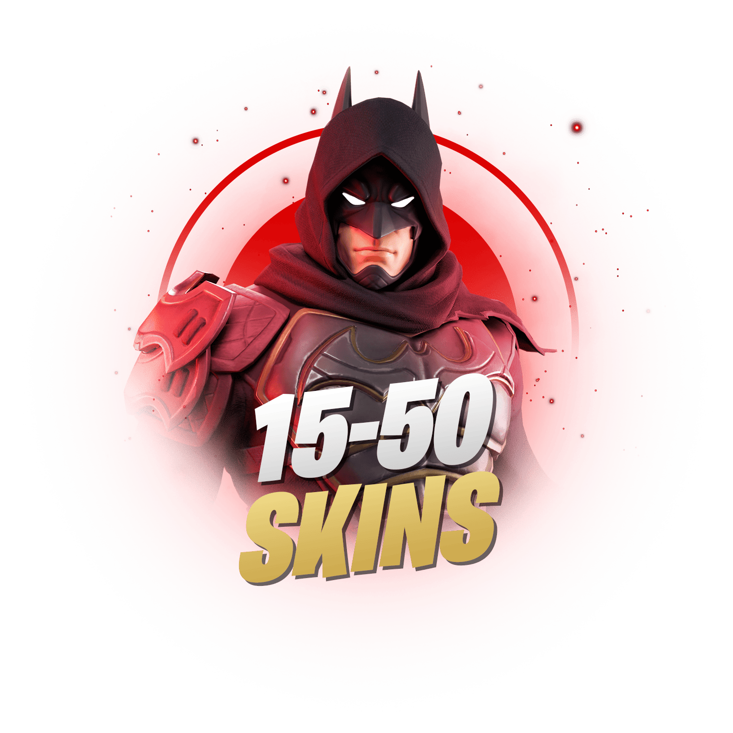 15-50 WITH RANDOM RARE SKINS